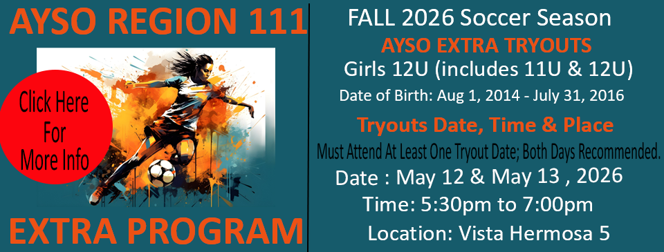 EXTRA TRYOUTS -12U GIRLS